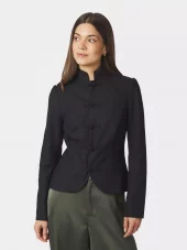Neo Noir Ardena Linen Blazer