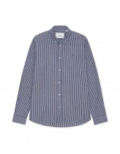 Les Deux Light Oxford Stripe Shirt