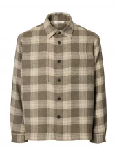 Selected Homme Mole Pablo Wool Blende Overshirt