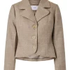 YAS Thela LS Wool Blend Short Jacket
