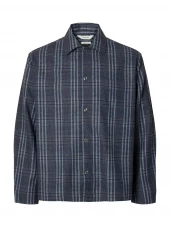 Selected Rlxsvend Wt Check Wool Blend Light