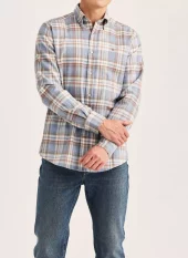 Morris Happy Flannel Check Shirt Classic Fit