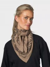 Neo Noir Lolana Paisley Knit Scarf