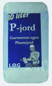 Plantejord P-jord 80 ltr, pr stk