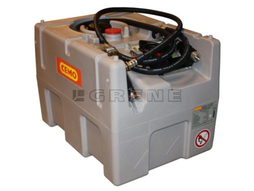 Dieseltank mobil 200 ltr. 12V, 40 l/m, uten lokk