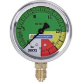 Manometer Ø:107mm, 1/4" 0-60 bar til tåkesprøyte