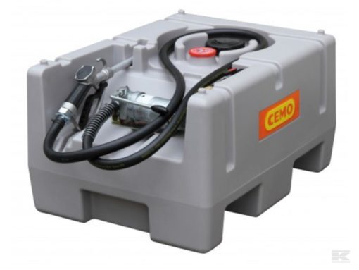 Dieseltank 125 liter CEMO 12 V pumpe