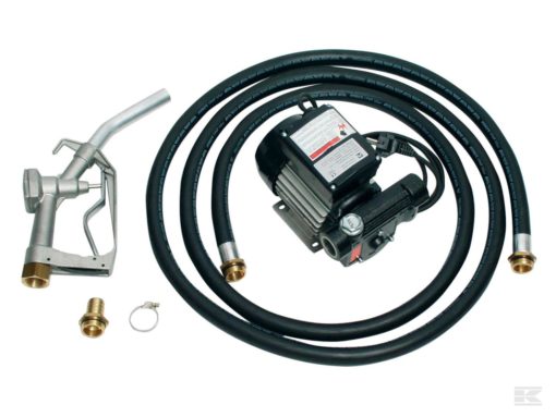 Dieselpumpe 220 V uten hus, m/4m slange og pistol