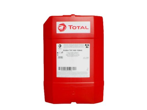 Motorolje Total, 20 liter, Rubia TIR 7400 15W-40