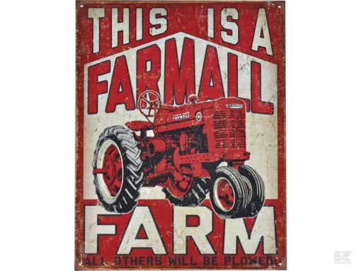 Skilt "This is a Farmall farm", 31,5 x 40,5 cm