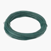 Topptråd grønn plastbelagt, 3,5/4,0mm 52 meter
