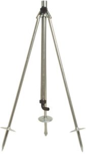 Sprederstativ galvanisert 1 1/4" teleskopisk 60-100 cm