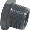 Plugg PVC 1 1/2" utv.gjenget 10 bar grå