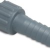 Slangekobling rett 1/2" innv.gj. x 13mm stuss 10 bar