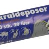 Søppelpose m/snørelukking, 20 ltr. 20 stk