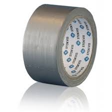 Duct tape Stokvis, 50mm x 50m grå