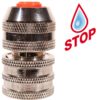 Hurtigkopling slangekopling Rain 3/4" Platinum m/stopp