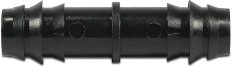 Skjøyt for dryppslange, 16mm 6 bar