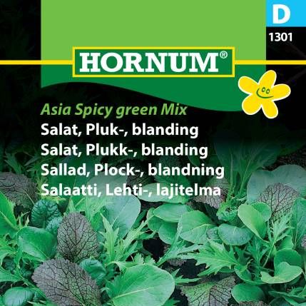 Frøpose Salat plukk blanding Asia Prisgr. D