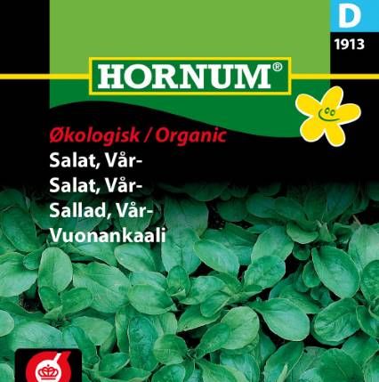 Frøpose ØKO Salat vår hvit Prisgr. D