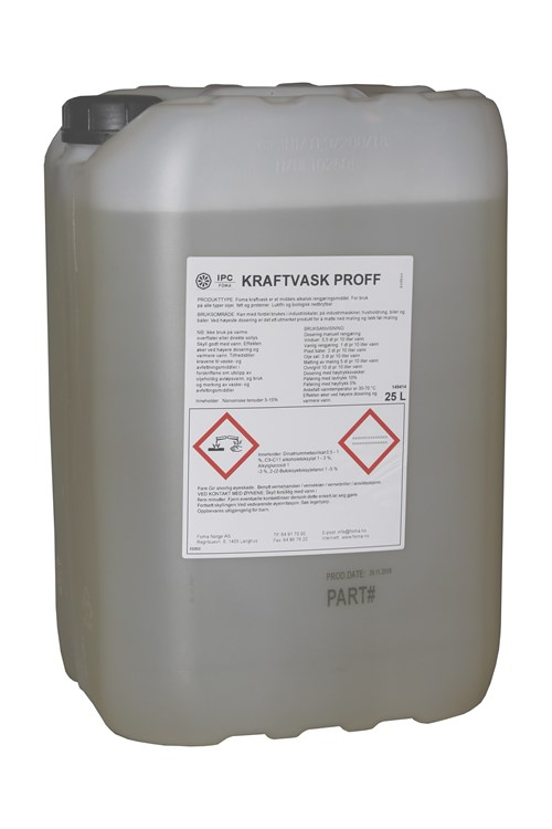 Kraftvask Proff 25l- Foma