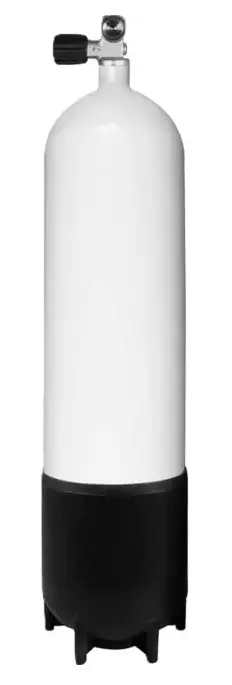 Stål 12L 300bar m/høyre kran og ståfot