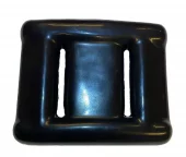 Bly, lodd 1,2 kg plastbelagt, svart