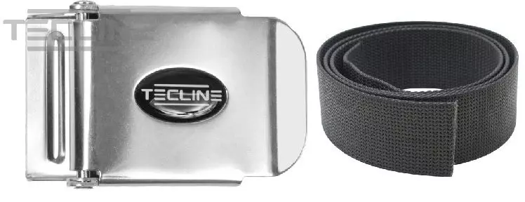 Blybelte, Tecline Svart 2m m/spenne