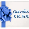 Gavekort Kr. 500,-