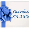 Gavekort Kr. 1500,-