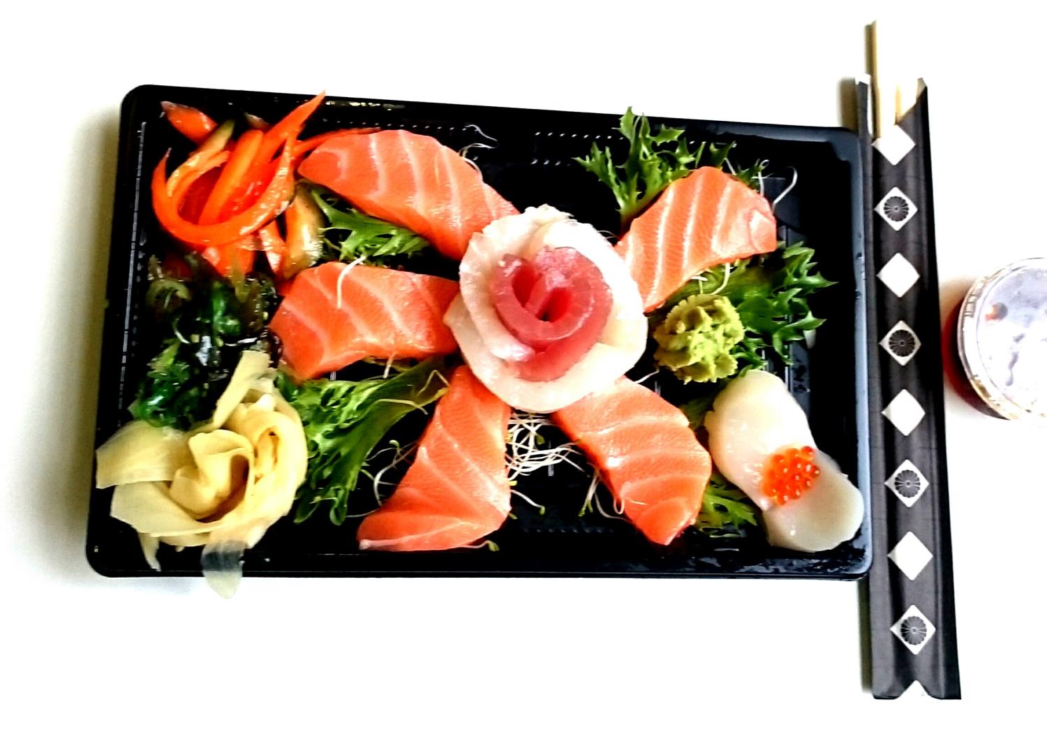 8. Liten sashimi
