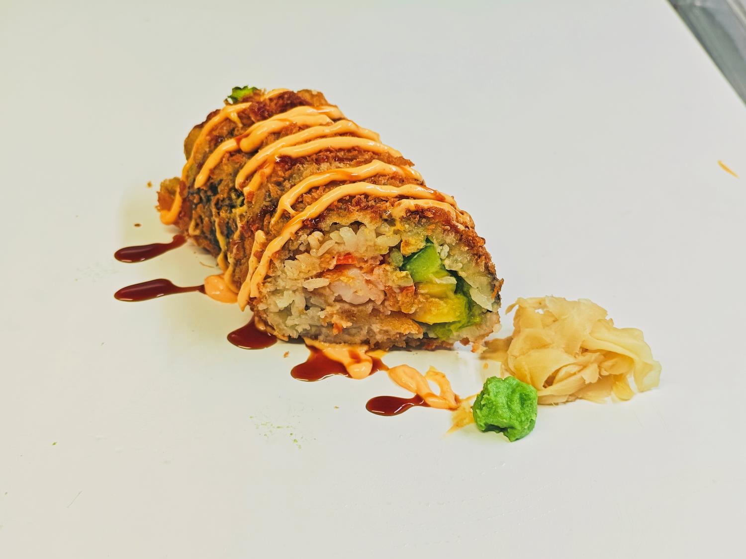 34. Fritert Sushiburrito Laks